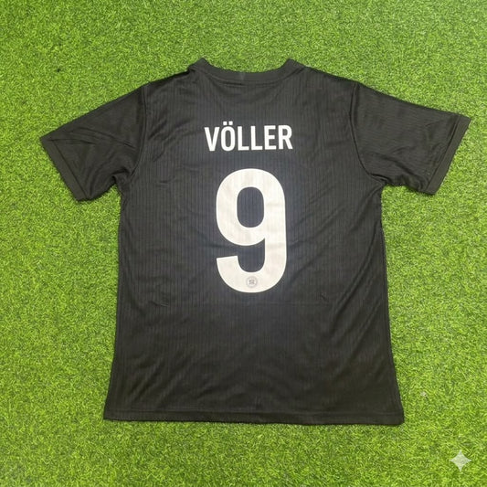 Rudi Völler Germany 125 Years Special Black Football Jersey