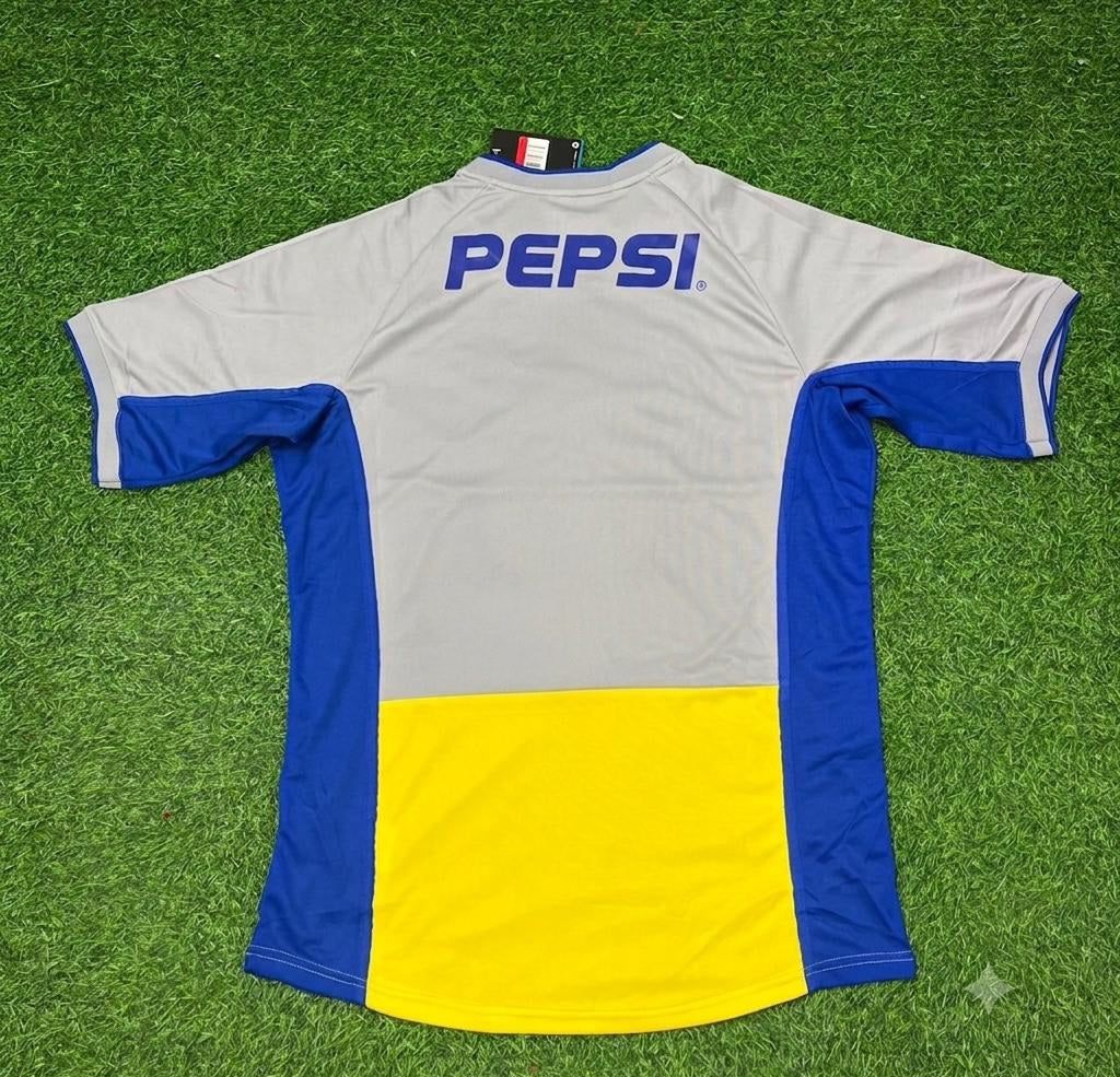 Boca Juniors 2002 Away Retro Football Jersey