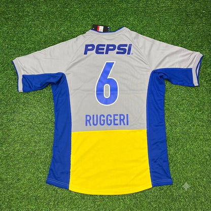 Oscar Ruggeri Boca Juniors Away Retro Football Jersey