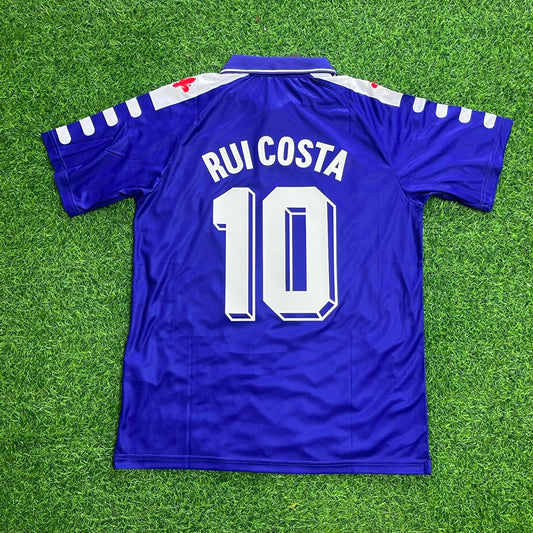 Rui Costa Fiorentina 1998 Maillot Rétro Violet Maillot Trikot