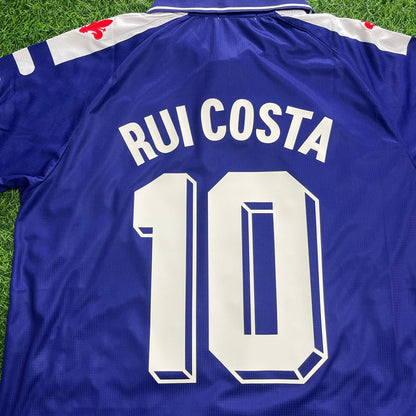 Rui Costa Fiorentina 1998 Maillot Rétro Violet Maillot Trikot