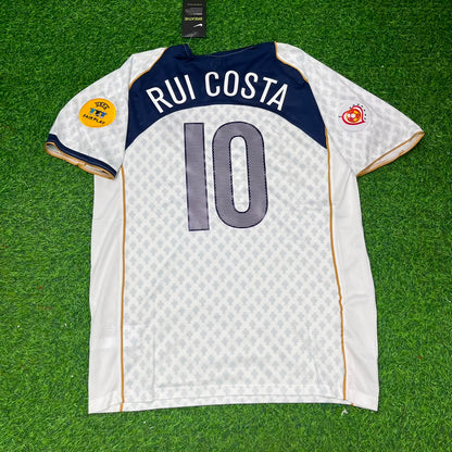 Maillot de football extérieur rétro blanc Cristiano Ronaldo 17 Portugal EURO 2004