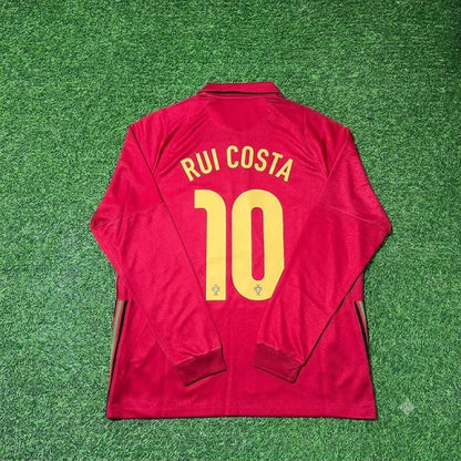 Rui Costa Portugal Commemorative Long Sleeve Football Jersey Kit