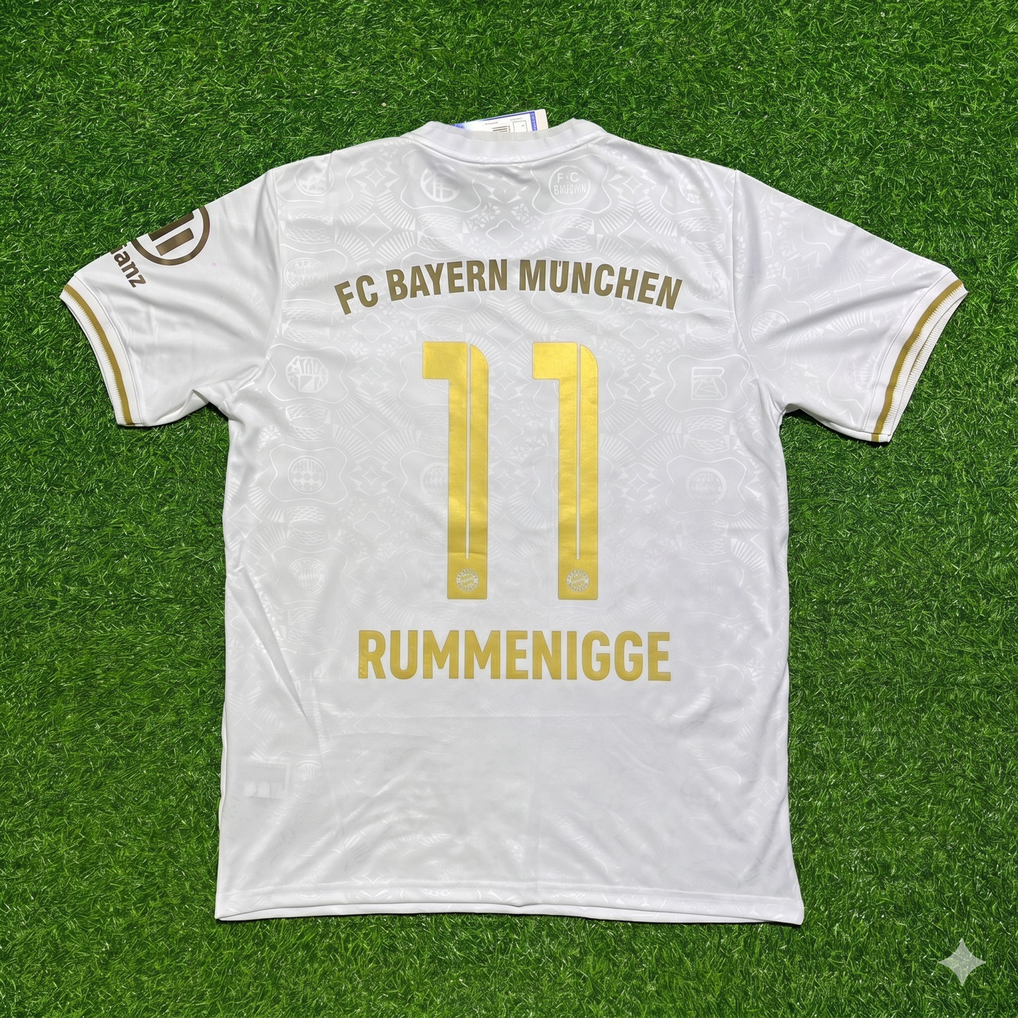 Karl-Heinz Rummenigge #11 FC Bayern München 125 Years Anniversary Special-Edition White Jersey