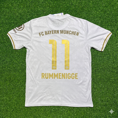 Karl-Heinz Rummenigge #11 FC Bayern München 125 Years Anniversary Special-Edition White Jersey