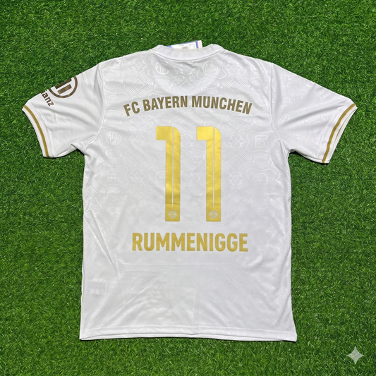 Karl-Heinz Rummenigge #11 FC Bayern München 125 Years Anniversary Special-Edition White Jersey