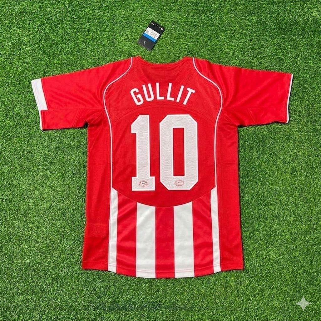 Ruud Gullit #10 PSV Eindhoven Retro Football Jersey Kit