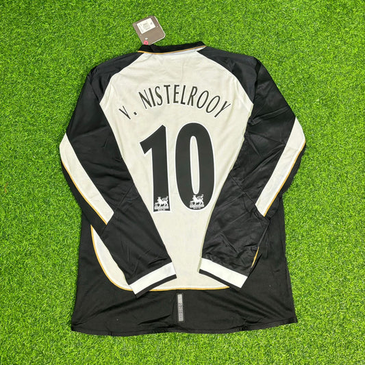 Ruud van Nistelrooy Manchester United 2001/2002 Both Side Retro Football Jersey