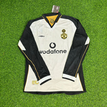 Ruud van Nistelrooy Manchester United 2001/2002 Both Side Retro Football Jersey