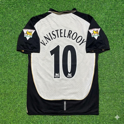Ruud van Nistelrooy #10 Manchester United 2001-2002 Wendbares Retro-Trikot
