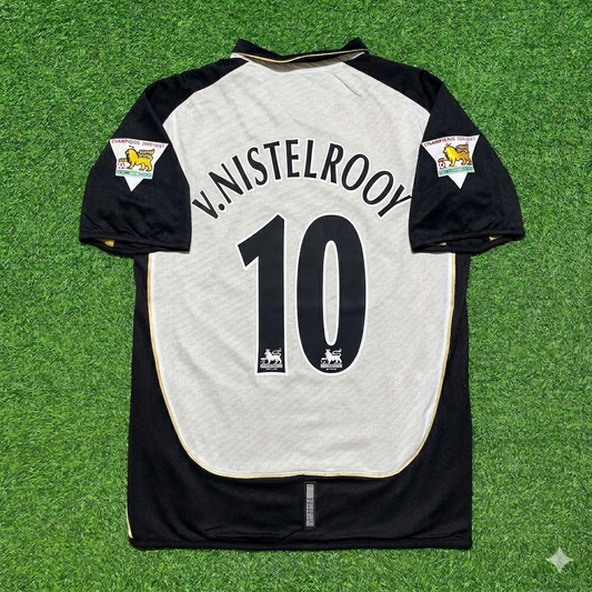 Ruud van Nistelrooy #10 Manchester United 2001-2002 Reversible Retro Jersey