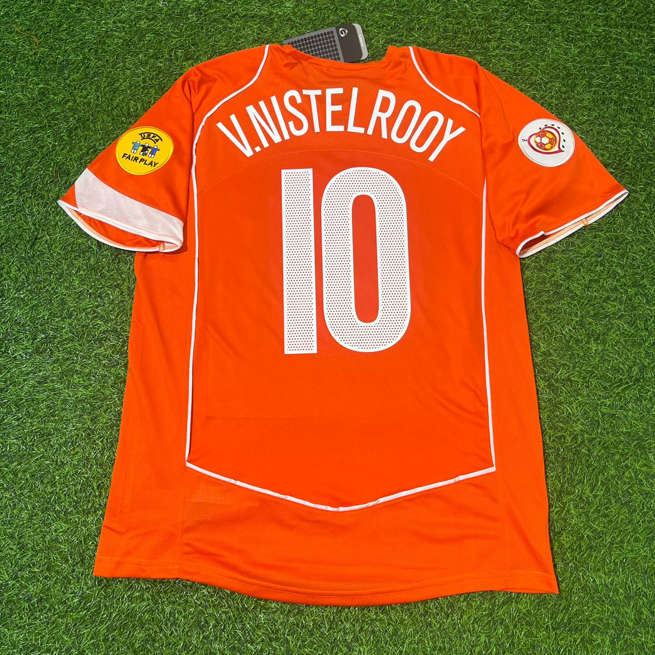 Ruud van Nistelrooy Netherlands EURO 2004 Home Retro Jersey Trikot