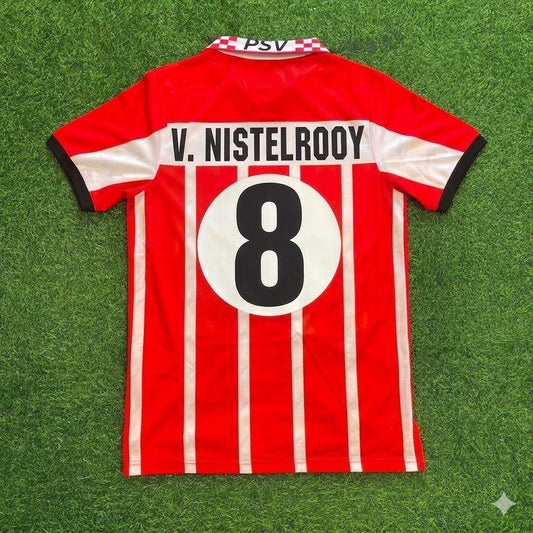 Ruud van Nistelrooy #8 PSV Eindhoven Retro Football Jersey Kit
