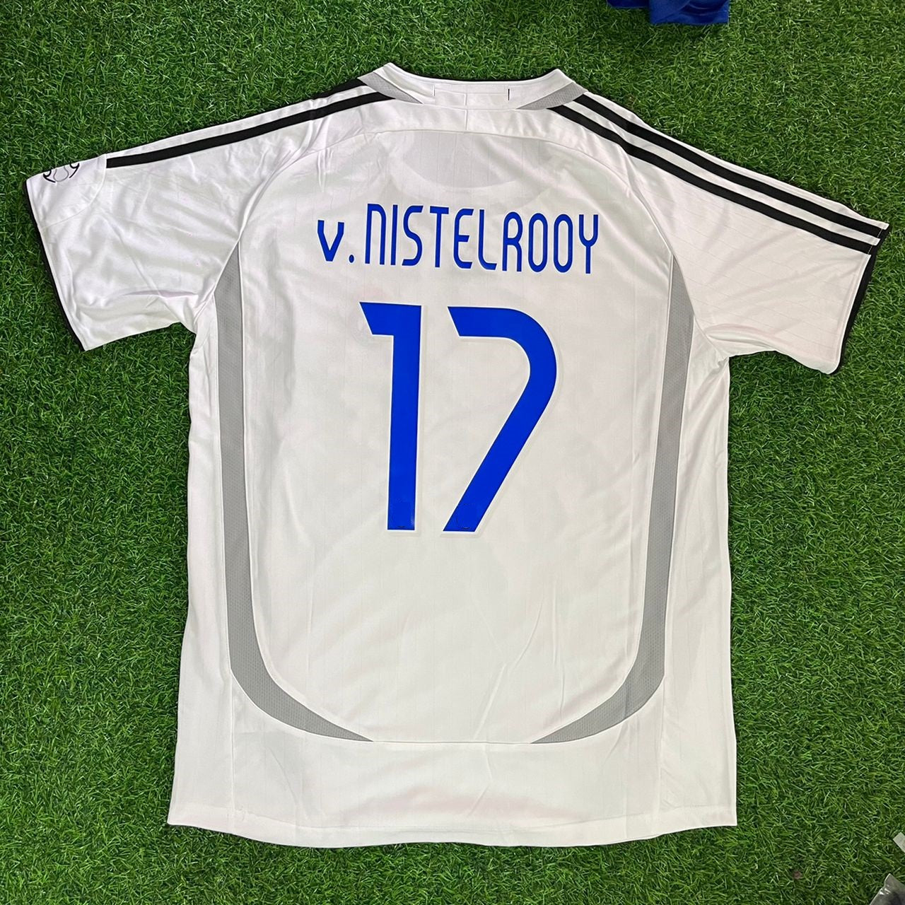 Ruud van Nistelrooy 17 – Real Madrid 2006–2007 Home Kit Jersey – | Trikot | Maillot Soccer Shirt