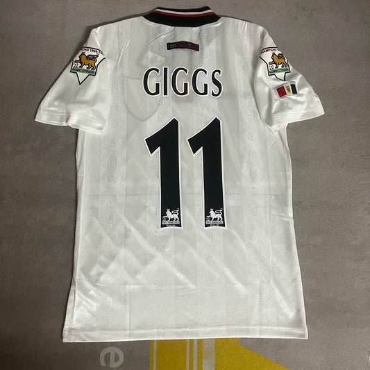 Ryan Giggs Manchester United Retro Kit Jersey Trikot Maglia