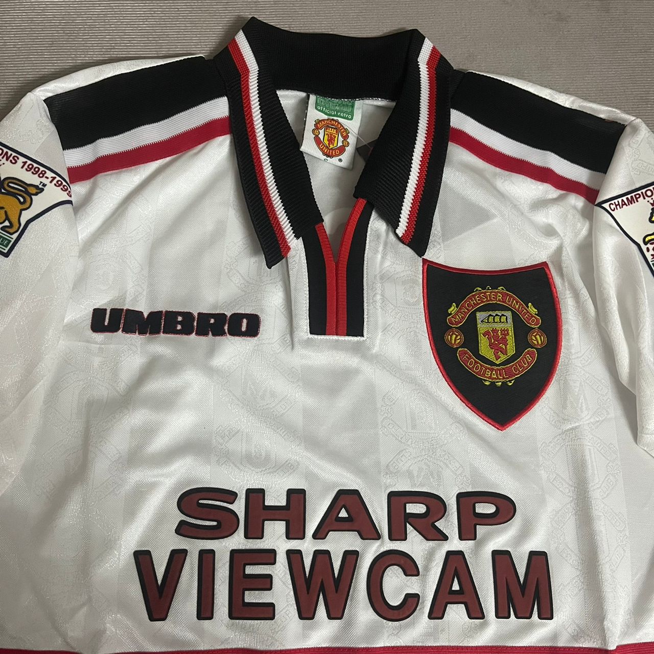 Ryan Giggs Manchester United Retro Kit Jersey Trikot Maglia