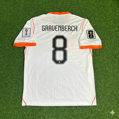 Ryan Gravenberch #8 Netherlands 2026 World Cup New Season Football Jersey