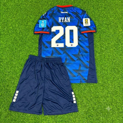 Ryan Mendes Cape Verde 2026 World Cup Children Football Jersey