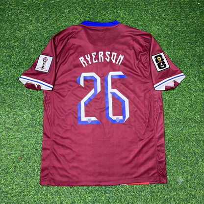 Julian Ryerson Norway 2026 World Cup New Season Red Football Jersey Kit