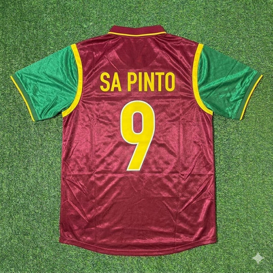 Ricardo Sá Pinto #9 Portugal 1998 WM Retro Trikot
