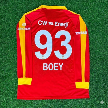 Sacha Boey Galatasaray Legendary Retro Vintage Long Sleeve Football Jersey