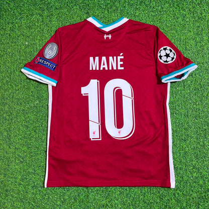 Sadio Mané 10# Liverpool 2019 2020 Home Retro Football Jersey
