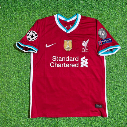 Sadio Mané 10# Liverpool 2019 2020 Home Retro Football Jersey