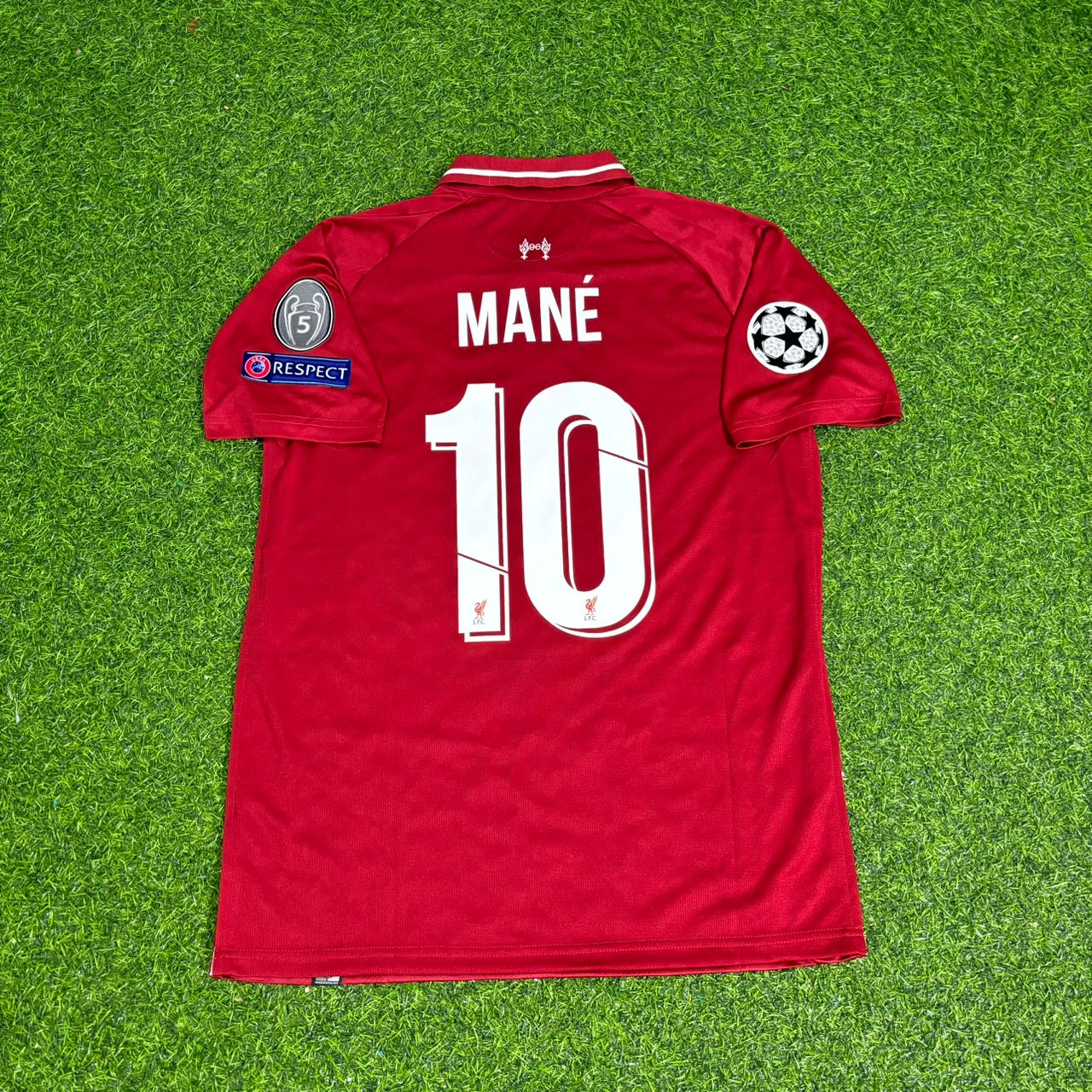 Sadio Mane Liverpool 2019 CL Final Retro Kit Jersey Trikot Maillot Maglia