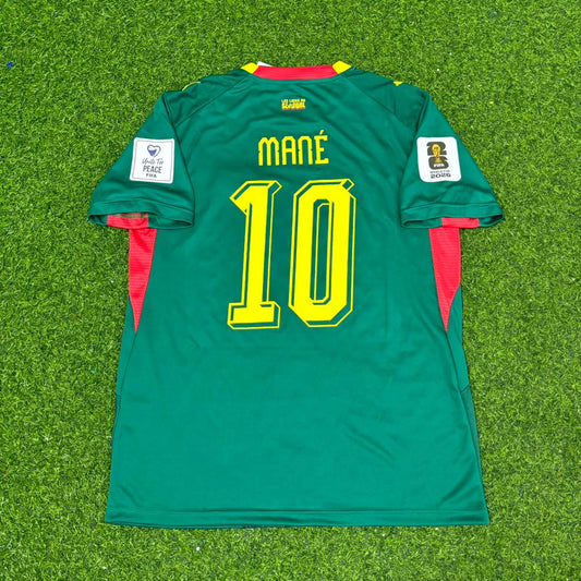 Sadio Mané Senegal 2026 World Cup Home Green Football Jersey