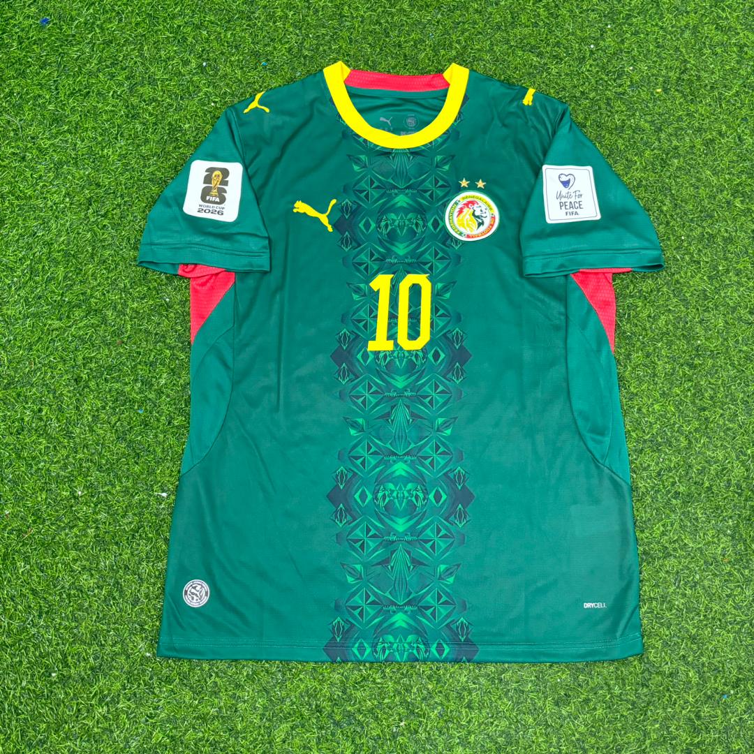 Sadio Mané Senegal 2026 World Cup Home Green Football Jersey