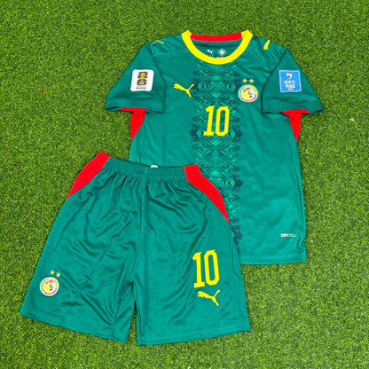 Sadio Mané Senegal 2026 World Cup Kids Home Green Football Jersey