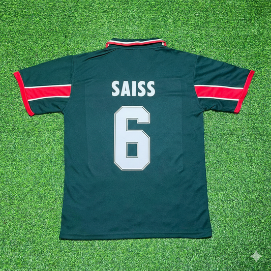 Romain Saïss Morocco Home Retro Football Jersey