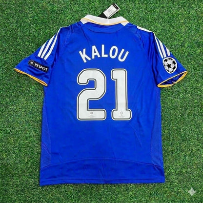 Salomon Kalou 21- Chelsea 2008 Champhions League Final Jersey Trikot Soccer Shirt