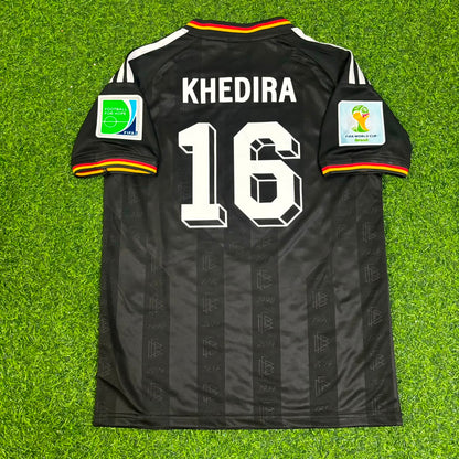 Sami Khedira Germany 2014 World Cup Special Edition Black Retro Football Jersey