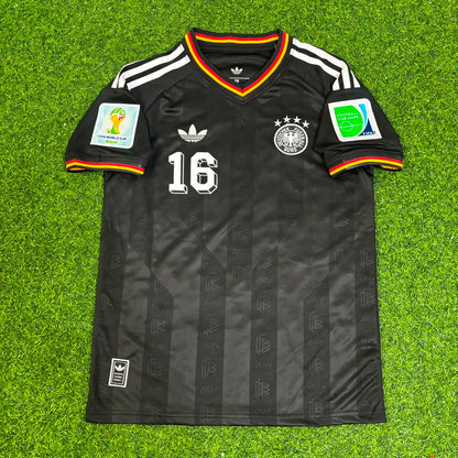 Sami Khedira Germany 2014 World Cup Special Edition Black Retro Football Jersey