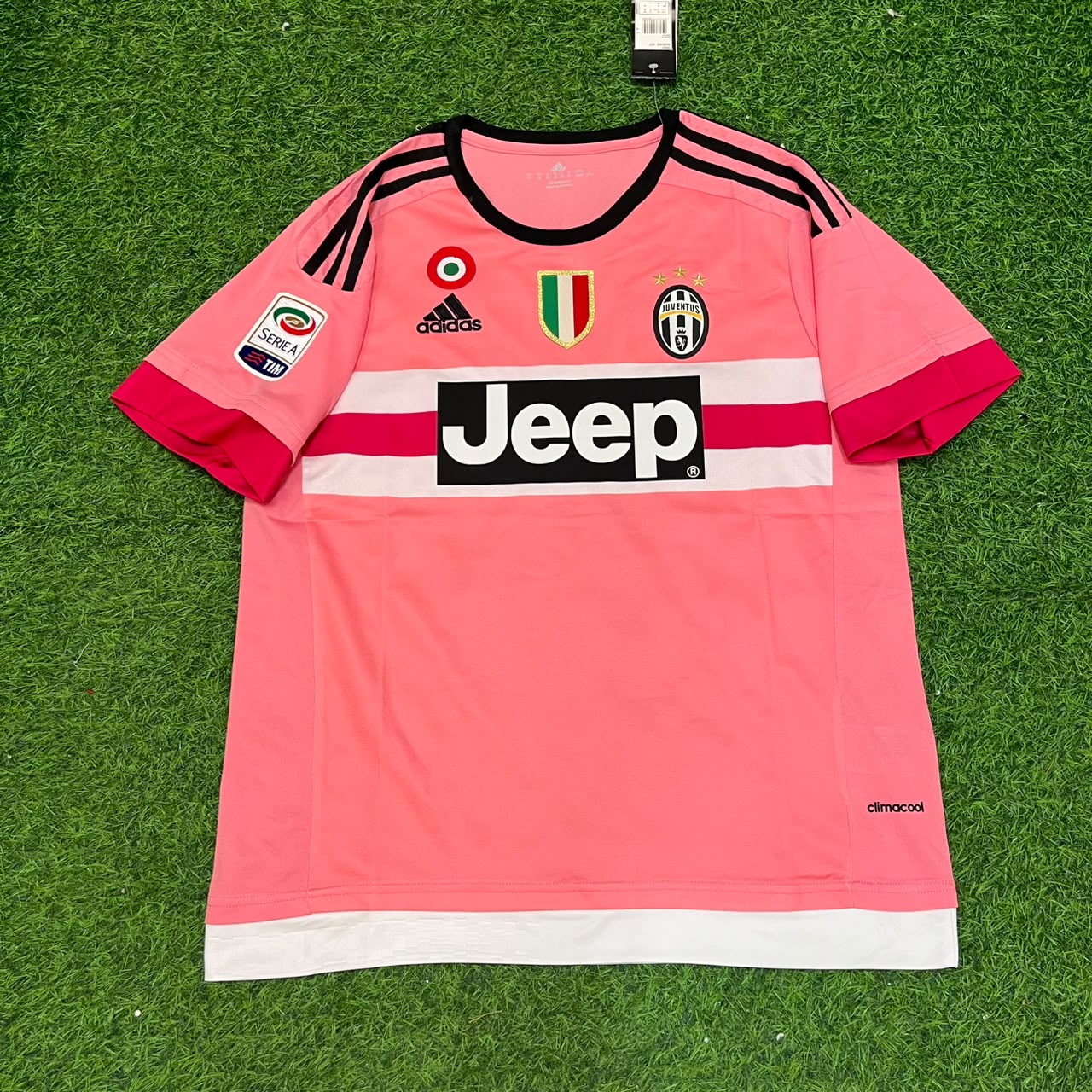 Sami Khedira Juventus Retro Pink 2015-2016 Jersey Trikot