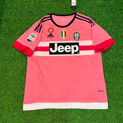Sami Khedira Juventus Retro Pink 2015-2016 Jersey Trikot
