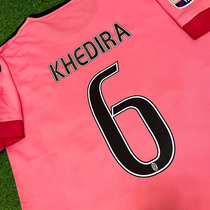 Sami Khedira Juventus Retro Pink 2015-2016 Jersey Trikot
