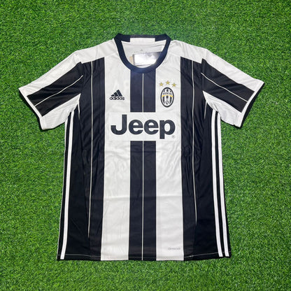 Sami Khedira Juventus 2016/17 Home Retro Football Jersey Kit