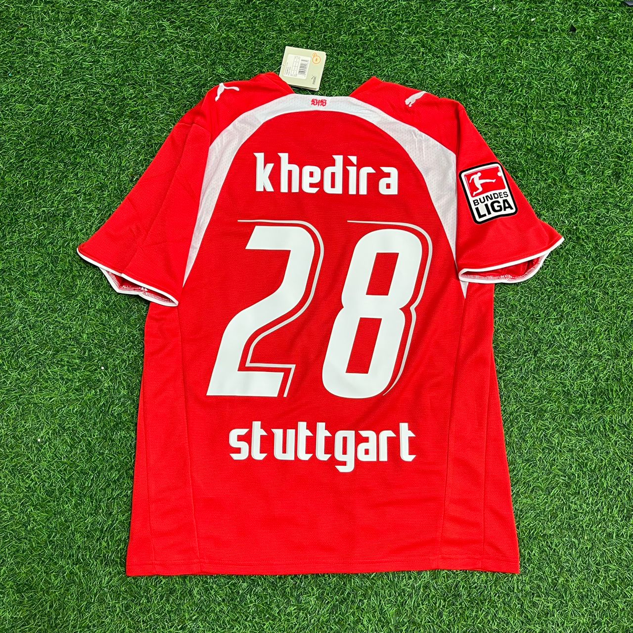 Sami Khedira VfB Stuttgart 2006-07 Auswärtstrikot Retro Football Jersey Kit