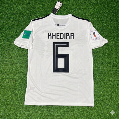Sami Khedira Germany Deutschland 2018 World Cup Retro Jersey Trikot
