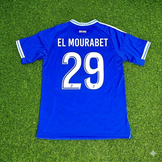Samir El Mourabet 29- Strasbourg New Season 2026 Jersey Trikot Maillot Soccer Shirt