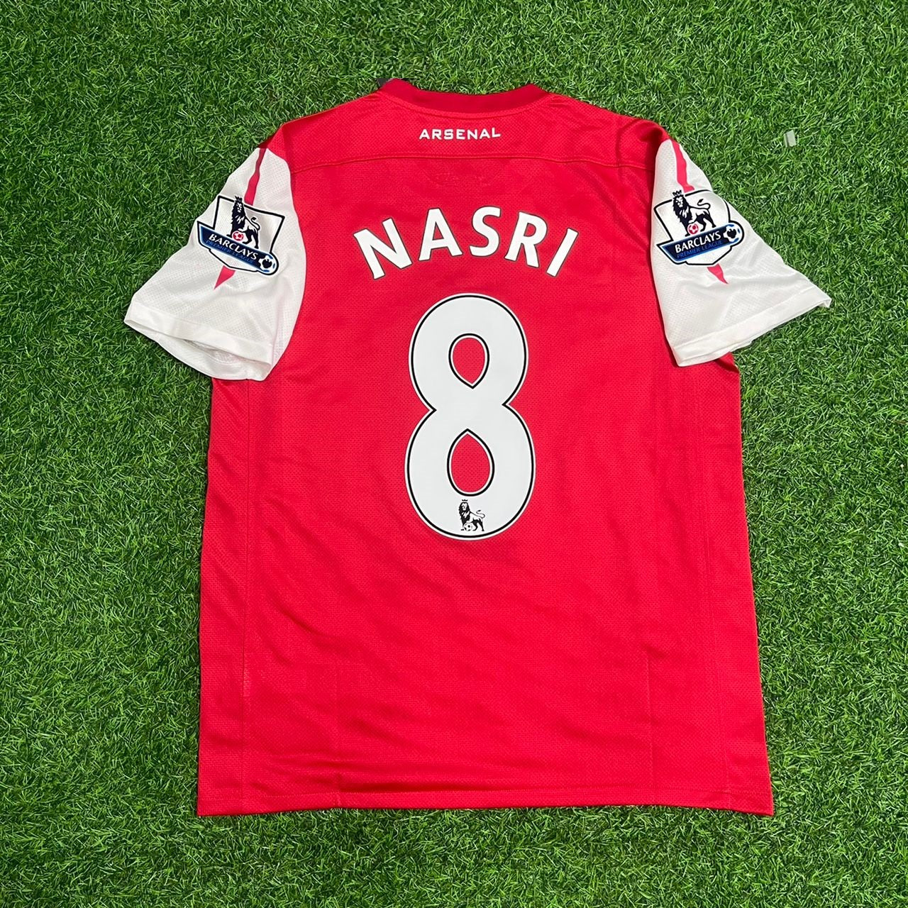 Samir Nasri Arsenal 2010-2011  Retro Kit Jersey Trikot Maglia Soccer Shirt