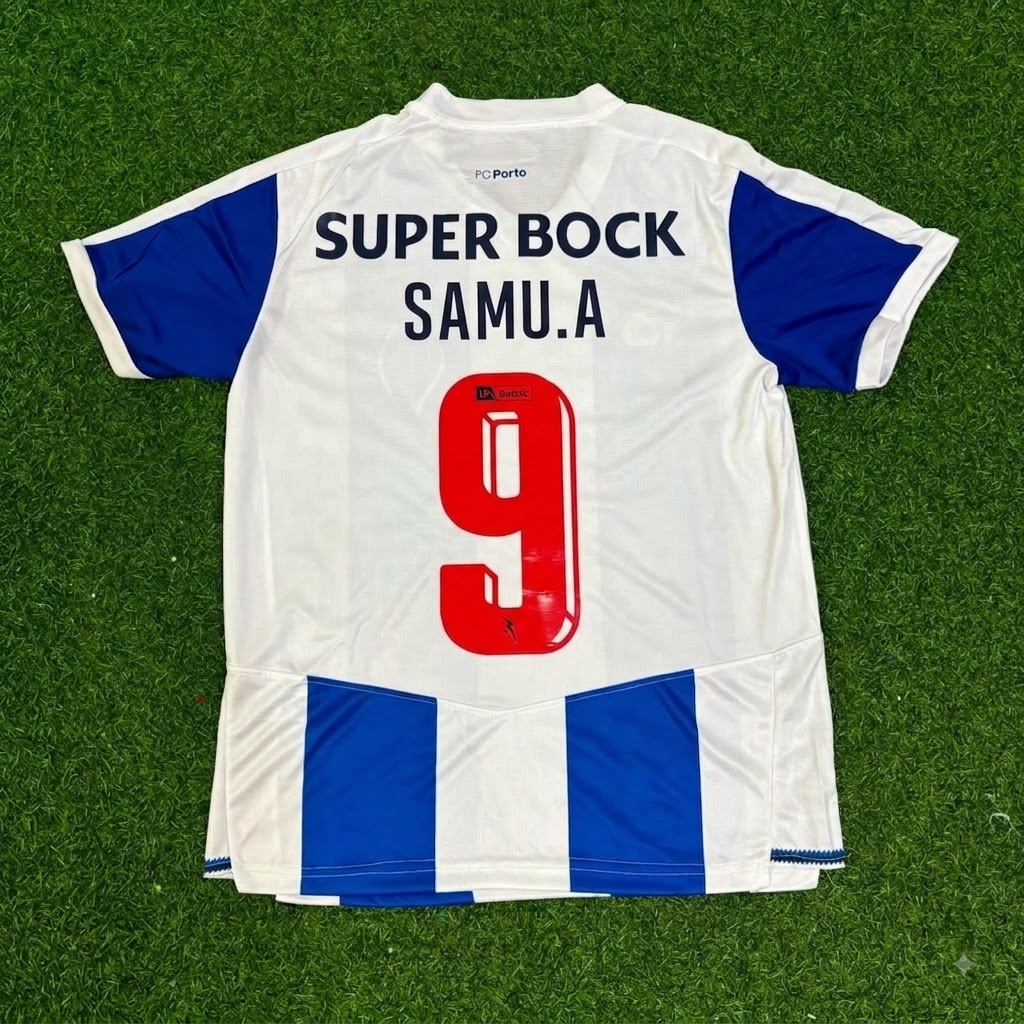 Samu Aghehowa 9 - Porto New Season 2027 Jersey Trikot Maillot Soccer Shirt