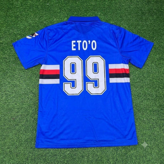 Samuel Eto'o Sampdoria Special Retro Football Jersey