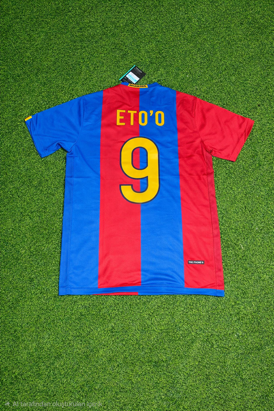 Samuel Eto'o Barcelona 2006/2007 Home Retro Football Jersey