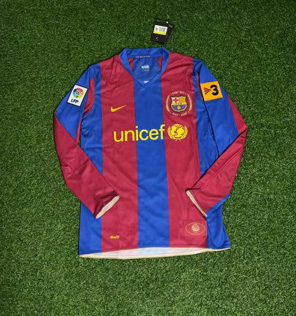 Samuel Eto'o Barcelona 2007 Retro Football Jersey