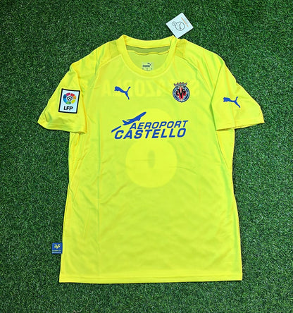 Santi Cazorla Villarreal 2005/06 Retro Home Football Jersey Kit