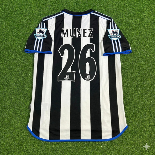 Santiago Munez #26 Newcastle United Retro Trikot Kit Jersey Soccer Shirt