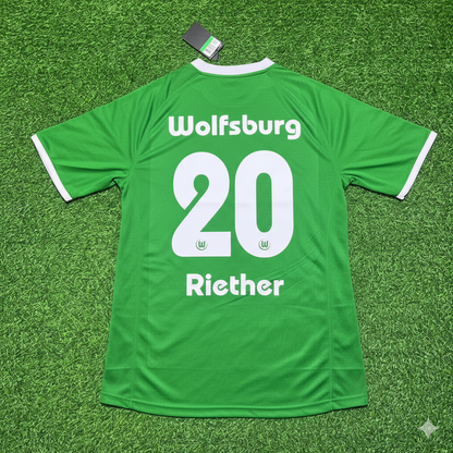 Sascha Riether VfL Wolfsburg 2008/2009 Meisterjahr Fußballtrikot